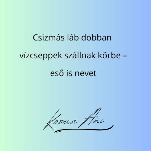 Haikuk gyerekeknek